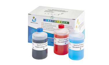Spermafunctie Diff Quik Stain Kit BRED-015 Gemakkelijk te gebruiken voor de morfologie van spermatozoa